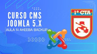 JOOMLA 5x【 AULA 14 】 AKEEBA BACKUP [upl. by Akselav]