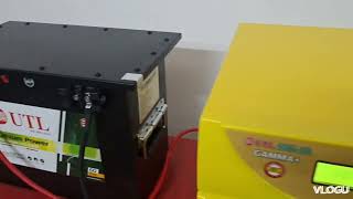 Liion battery setting in UTL Gamma 3350 Inverter utlsolar solar9 [upl. by Elleirad]