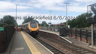 Trains at Micklefield 662024 [upl. by Jr]