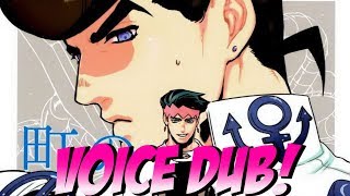 JOJO  Josuke x Rohan Dōjinshi VOICE DUB [upl. by Selle]