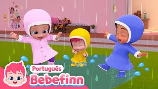 🌧️ Chuva Chuva Vá Embora  EP101  Desenho Infantil  Bebefinn em Português  Canções Infantis [upl. by Nohsav148]