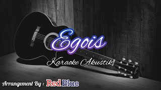 Lesti  Egois Karaoke Akustik [upl. by Berhley892]