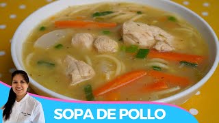 SOPA DE POLLO BORICUA 🇵🇷 chicken soup [upl. by Groves]