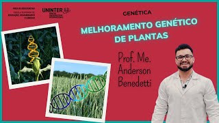 Melhoramento genético de plantas  Prof Me Anderson Benedetti [upl. by Attenaj]