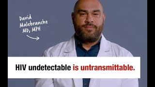 Undetectable is Untransmittable – David Malebranche MD MPH [upl. by Elon]