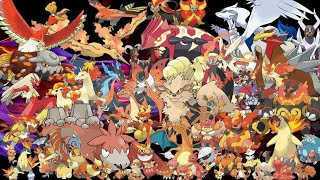 Pokemon top ten fire type [upl. by Terzas275]