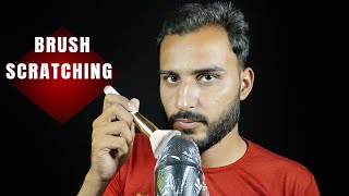 Asmr Brush Scratching On Mic [upl. by Keen]