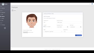 Employee Attendance System in PHP using CodeIgniter DEMO [upl. by Avat884]