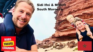 Sidi Ifni amp Mirleft Morocco ðŸ‡²ðŸ‡¦ [upl. by Kalli]