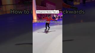 How To Ice Skate Backwards 🔥😱 iceskating tutorial shorts [upl. by Knipe587]