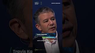 Travis Kalanick remarks that in the quotbigger is betterquot era upcoming tech will amplify advantages [upl. by Sukramal]