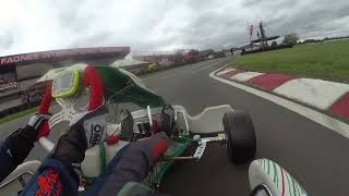 Onboard lap Karting de Fagnes Rotax Senior [upl. by Ddarb957]