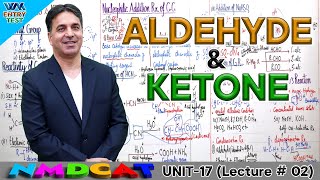 MDCAT  Aldehydes and Ketones  Unit 17  Lecture No2  Prof Wajid Ali Kamboh  WAK Entry Test [upl. by Dinsmore]