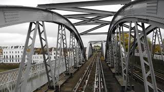 Cab Ride 18  UK Diesel Freight Train Cab Ride Feltham Junction to Clapham Junction [upl. by Lunneta]