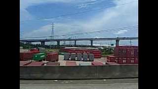 Riding across the Danziger Bridge in New Orleans [upl. by Arathorn]