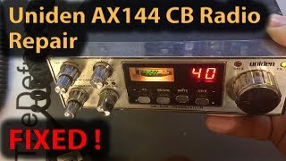 269 Uniden AX144 CB Radio Repairs SN216 [upl. by Nicko]