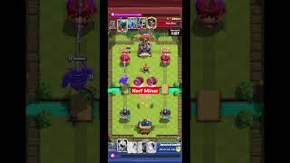 Supercell pls nerv Miner 🙏🏼💀miner clashroyale pekka nerfminer [upl. by Letnahs578]