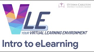 Intro to eLearning in the OCDSB [upl. by Etnovert]