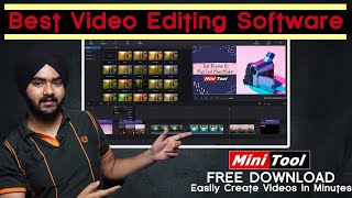 Best amp Video Editing Software of 2022  MiniTool MovieMaker Full Review [upl. by Ayifas]