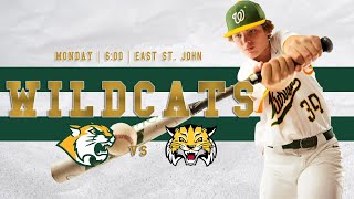 Wildcat Baseball vs East St John [upl. by Assenov]