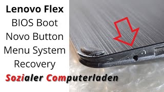 Lenovo Flex 215 BIOS Boot Novo Button Menu System Recovery [upl. by Marjie473]