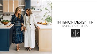 Interior Design Tip  Using QR Codes [upl. by Airak]