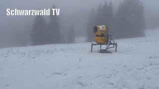 🚨❄ Erster Schnee 2023 auf dem Feldberg So viel hat es auf dem Feldberg geschneit 11112023 [upl. by Ligriv]