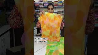 Fancy Sarees9177138493Dress cum Saree use materials🤩sabitareddyswardrobe fashionmantraforwomen [upl. by Aikrehs315]