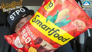 Smartfood® Cheddar BBQ Popcorn Review🍿 New For The Summer  theendorsement [upl. by Leviralc]