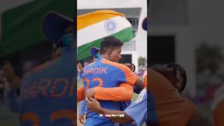 Hardik Pandyaand rohitsharma emotional reelt20worldcup 2024hearttouching shorts 🥺😘😊😚🏆💯👑 [upl. by Harms]