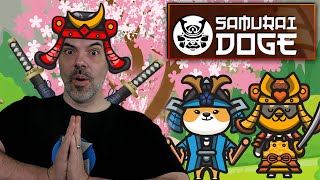 Samurai Doge  Adorable Animated NFTs with Breeding amp Token Airdrop Easy Presale Whitelist Info [upl. by Euqitsym854]