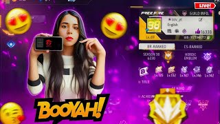 1 VS 2 CUSTOM  FREE FIRE LIVE WITH Div yt❤️‍🔥 Ffgirl divyt girllive [upl. by Skill]