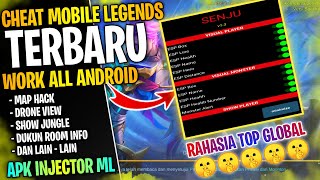 NEW CHEAT APK INJECTOR MOD MENU ML TERBARU 2024 – MAP HACK DRONE VIEW ROOM INFO DUKUN MOBILE LEGENDS [upl. by Audette]