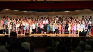 Elementary Chorus  D41 2016 Spring Chorus Concert  Hadley Junior High School [upl. by Owades421]