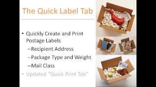 Using the Quick Label Tab [upl. by Liatnahs]