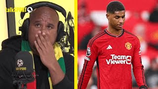 Rashford is a disgrace Man Utd caller says Rashford has lost his hunger 🤬 [upl. by Birdella96]