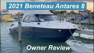 2021 Beneteau Antares 8  one year review [upl. by Idolem927]