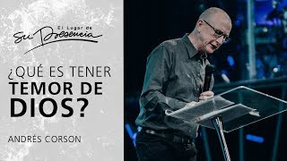 ¿Qué es tener temor de Dios  Andrés Corson  Prédicas Cortas 77 [upl. by Aissatsana870]