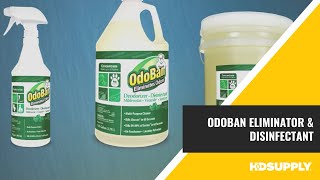 OdoBan Eliminator and Disinfectant  HD Supply [upl. by Coffin275]