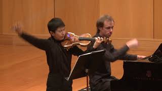 Christian Li  Grieg Violin Sonata No3 in C Minor Op45 [upl. by Scherle79]