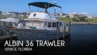 SOLD Used 1984 Albin 36 Trawler in Venice Florida [upl. by Hakeem]