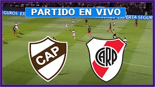 🔴PLATENSE vs RIVER PLATE EN VIVO ⚽ JUEGA MIGUEL BORJA  LIGA ARGENTINA  LA SECTA DEPORTIVA [upl. by Ner]