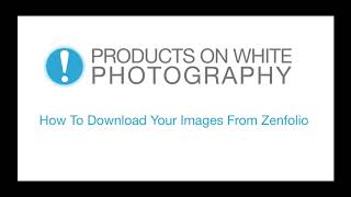 How to Download Your Images From Zenfolio [upl. by Maretz]