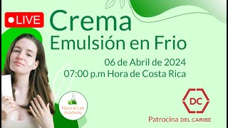 🌿 Elaboracion de Crema Natural de Aloe emulsion en Frio [upl. by Nohtiek12]