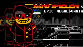 SANS SPIELEN´S EPIC MEGALOVANIA  Undertale fangame sub spanishenglish [upl. by Pacificas]