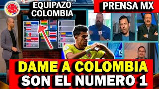 MEXICANOS IMPRESIONADOS CON COLOMBIA ES EL NUMERO 1 ANALIZAN EL TOP 5 DELA COPA AMERICA [upl. by Nealah]