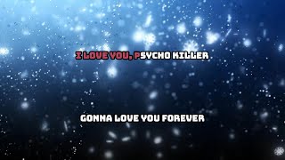 Miley Cyrus  Psycho Killer Karaoke [upl. by Otina]