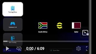 eFootball™ 2024South Africa 00 Qatar International Friendly Match [upl. by Anatnas]