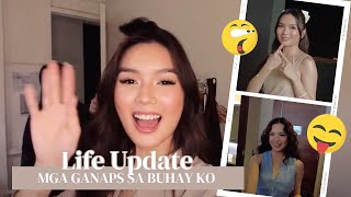 LIFE UPDATE Mga Ganaps Sa Buhay Ko  Francine Diaz [upl. by Jehanna]