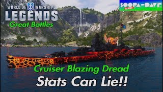 Stats Can Lie Blazing Dread World Of Warships Legends Guide [upl. by Yelsiap81]